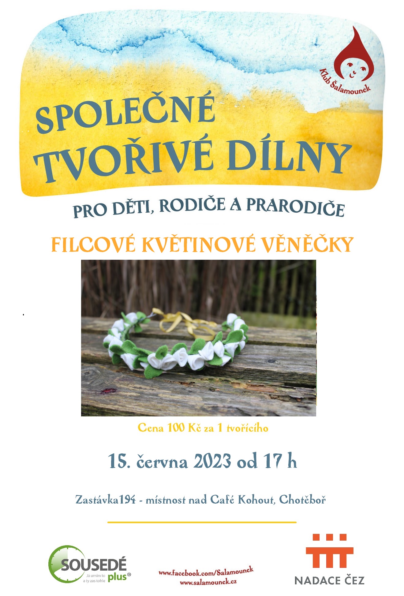tvoøivé dílny 2022 Mlýnfest 2022